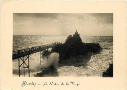 64 - Biarritz - Le Rocher De La Vierge - Mention Photographie Véritable - CPSM Grand Format - Carte Neuve - Voir Scans R - Biarritz