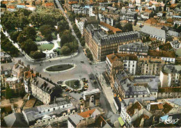 21 - Dijon - Place Darcy Et Jardin Darcy - Vue Aérienne - Mention Photographie Véritable - Carte Dentelée - CPSM Grand F - Dijon