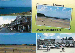 14 - Arromanches - Multivues - Automobiles - Flamme Postale - CPM - Voir Scans Recto-Verso - Arromanches