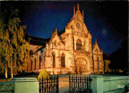 01 - Bourg En Bresse - Eglise De Brou - Vue De Nuit - CPM - Voir Scans Recto-Verso - Brou - Chiesa