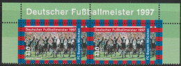 BRD 1997 MiNr.1958 Paar ** Postfrisch Deutscher Fußballmeister FC Bayern München ( A3318 )günstige Versandkosten - Nuovi