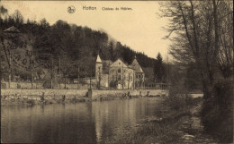 CPA Hotton Wallonie Luxembourg, Chateau De Heblon - Autres & Non Classés