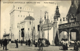 Postkarte Brüssel Brüssel, Ausstellung 1910, Spanischer Pavillon - Brussels (City)