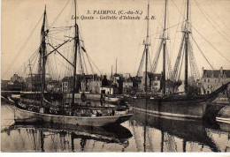 Paimpol Les Quais Goelette D'islande - Paimpol