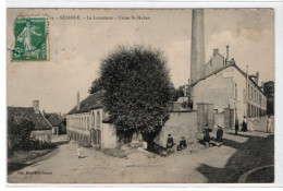 CPA SEZANNE La Lunetterie Usine Saint-Hubert - Sezanne