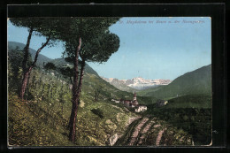 Cartolina St. Magdalena Bei Bozen, Ortsansicht Mit Rosengarten  - Bolzano (Bozen)