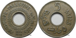 Palestine - Mandat Britannique - 5 Mils 1935 - TTB/XF45 - Mon5604 - Israël