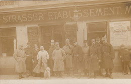 Wien 15. Bezirk: Reindorfgasse 3 - Etablissement Strasser, Alte Fotokarte, 1914 !!! - Altri & Non Classificati