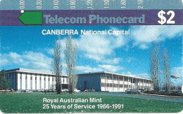 Australia: Telecom - Canberra, Royal Australian Mint - Australien