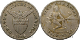 Philippines - Administration Des USA - 5 Centavos 1935 M - TTB/XF45 - Mon6456 - Philippinen