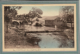 CPA (01) La CHAPELLE-du-CHATELARD - Aspect Du Lavoir Et Du Pont Sur La Chalaronne - 1930 - Carte Colorisée - Sin Clasificación