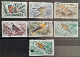 Libanon : Vogels Reeks 251 - 277 Gestempeld ( Volledig ) / Nr 255 Overdrukt - Overprinted => Nr 277 - Uccelli Canterini Ed Arboricoli