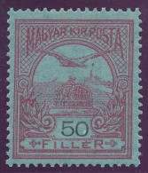 1913. Turul 50f Stamp - Ungebraucht