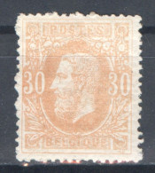 België OCB33 X Cote €110 (2 Scans) - 1869-1883 Léopold II