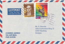 Bolivia Air Mail Cover Sent To Germany 1997 - Bolivie