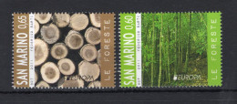 2011 SAN MARINO SET MNH ** 2315/2316 Europa, Le Foreste - Ungebraucht