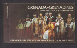 GRENADE GRENADINES CARNET  Y & T C 194 SILVER JUBILEE ELISABETH II 1997 - Grenade (1974-...)