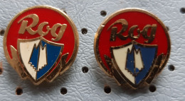 ROG Ljubljana  Bicycle Bike Factory Slovenia Ex Yugoslavia 2 Different Pins - Marques