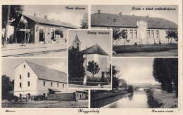 Magyarboly Baranya - Vasut Allomas , Railway Train Station , Bahnhof 1938 - Hungary