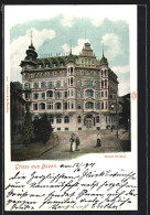 Cartolina Bozen, Hotel Bristol  - Bolzano (Bozen)