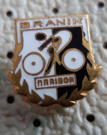 Cycling Club Branik Maribor Slovenia Vintage Enamel Pin - Radsport