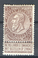 België OCB61 X Cote €25 (2 Scans) - 1893-1900 Barbas Cortas