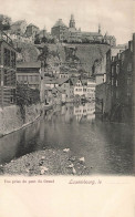 LUXEMBOURG - Vue Prise Du Pont De Grund - Carte Postale Ancienne - Luxemburgo - Ciudad