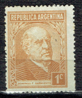 Personnages Célèbres : Domingo F. Sarmiento - Unused Stamps