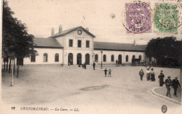 C P A -  NEUFCHATEAU  -  La Gare - Neufchateau