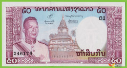 Voyo LAOS 50 Kip ND/1963 P12b B212b ຖ1 UNC - Laos