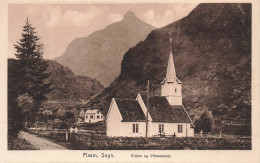 NORVEGE - Flaam - Sogn - Kirken Og Vibmesnosi - Carte Postale Ancienne - Norway