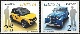 Lithuania 2013, Europa CEPT - 2 V. MNH - 2013