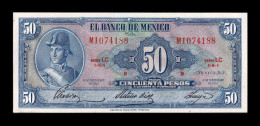 México 50 Pesos 1961 Pick 49n Serie LC Sc Unc - Mexique