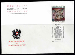 Brief Mit Sonderstempel Mineralien - Schau Vom Erzberg Vom 30.9.1984 - Brieven En Documenten
