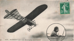 TRANSPORTS - Blériot Sur Son Monoplan Blériot - Carte Postale Ancienne - Aviatori