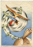 1940circa-"Mak 100 Del Corso Turbine Della Regia Accademia Aeronautica" - Patriottiche