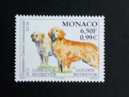 MONACO MI-NR. 2483 POSTFRISCH(MINT) HUNDEAUSSTELLUNG MONTE CARLO 2000 RETRIEVER - Unused Stamps