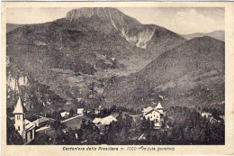 1948-Cantoniera Della Presolana Cartolina Veduta Generale Affrancata Posta Aerea - Bergamo