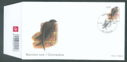 BUZIN OISEAU VOGEL BIRD - FDC MARTINET NOIR GIERZWALUW Obl. Sc ANGLEUR 27-01-2007 -  22140 - 2001-2010