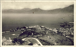 1930-cartolina Palermo Villa Igea Ed Il Golfo Dal Monte Pellegrino Affrancata 25 - Palermo