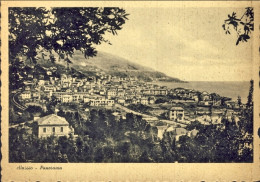 1945-cartolina Alassio Panorama Affrancata L.1 Emissione Di Novara - Savona
