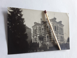 CARTE PHOTO FOTOKAART DIFFERDANGE VERZONDEN VILLA DE WESTER 1905 - Differdange