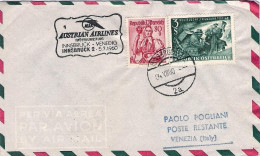 1960-Autriche Osterreich Austria Linee Aeree Austriache Volo Speciale Innsbruck  - Otros & Sin Clasificación