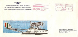 1976-U.S.A. Dell'associazione Trasvolatore Atlantici Con Annullo 40 Anniversario - 3c. 1961-... Briefe U. Dokumente