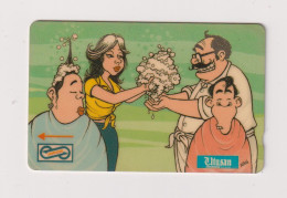 MALAYSIA -  Hairdressing Cartoon GPT Magnetic  Phonecard - Maleisië