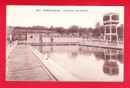 F-72-Mamers-06P140  La Piscine, Les Cabines, Cpa  - Mamers