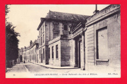 F-51-Chalons Sur Marne-06P8 L'école Nationale Des Arts Et Métiers, Cpa BE - Châlons-sur-Marne