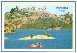 MONSARAZ - Grande Lago E Vista Sobre Monsaraz  ( 2 Scans ) - Evora