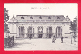 F-10-Troyes-54A44  La Nouvelle Gare, Vue  Extérieure, Cpa BE - Troyes