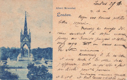 ROYAUME UNI - London - Albert Memorial - Carte Postale Ancienne - Other & Unclassified